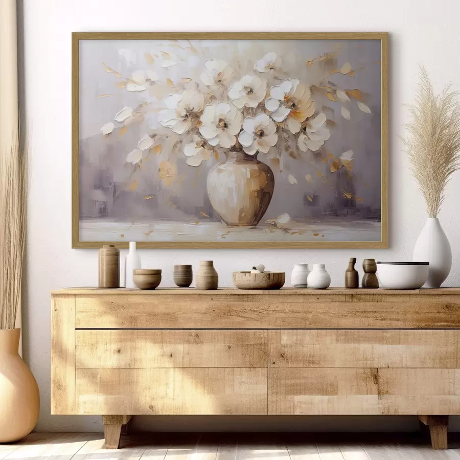 Papier peint Nature morte aux fleurs f43985
