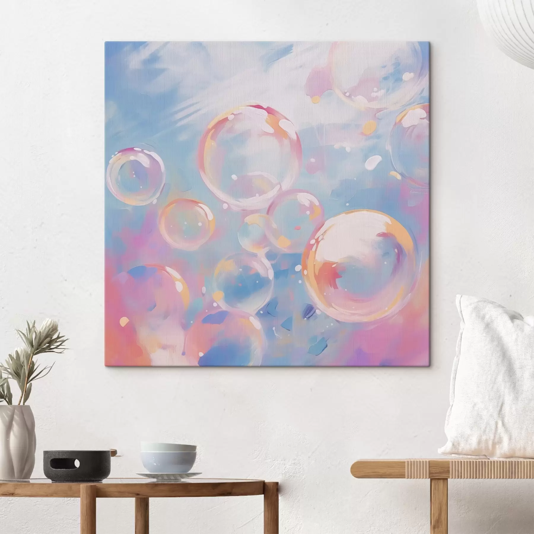 Tableau Bulles de savon s44033
