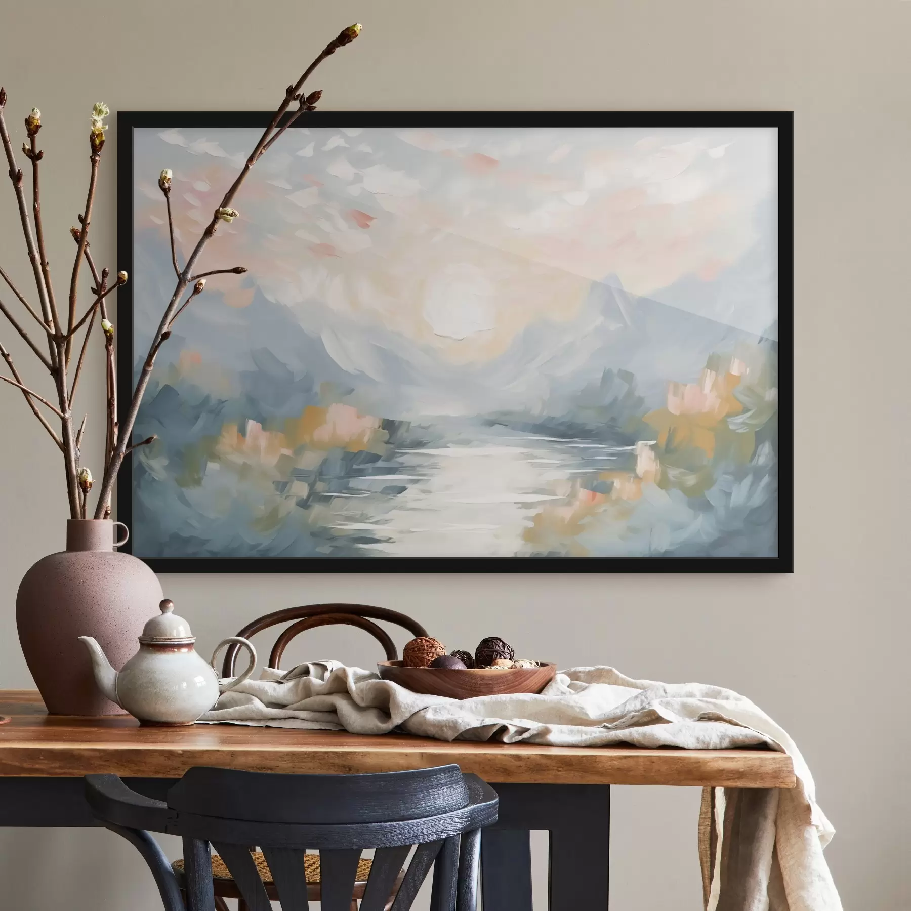 Papier peint Abstraction des montagnes f44052