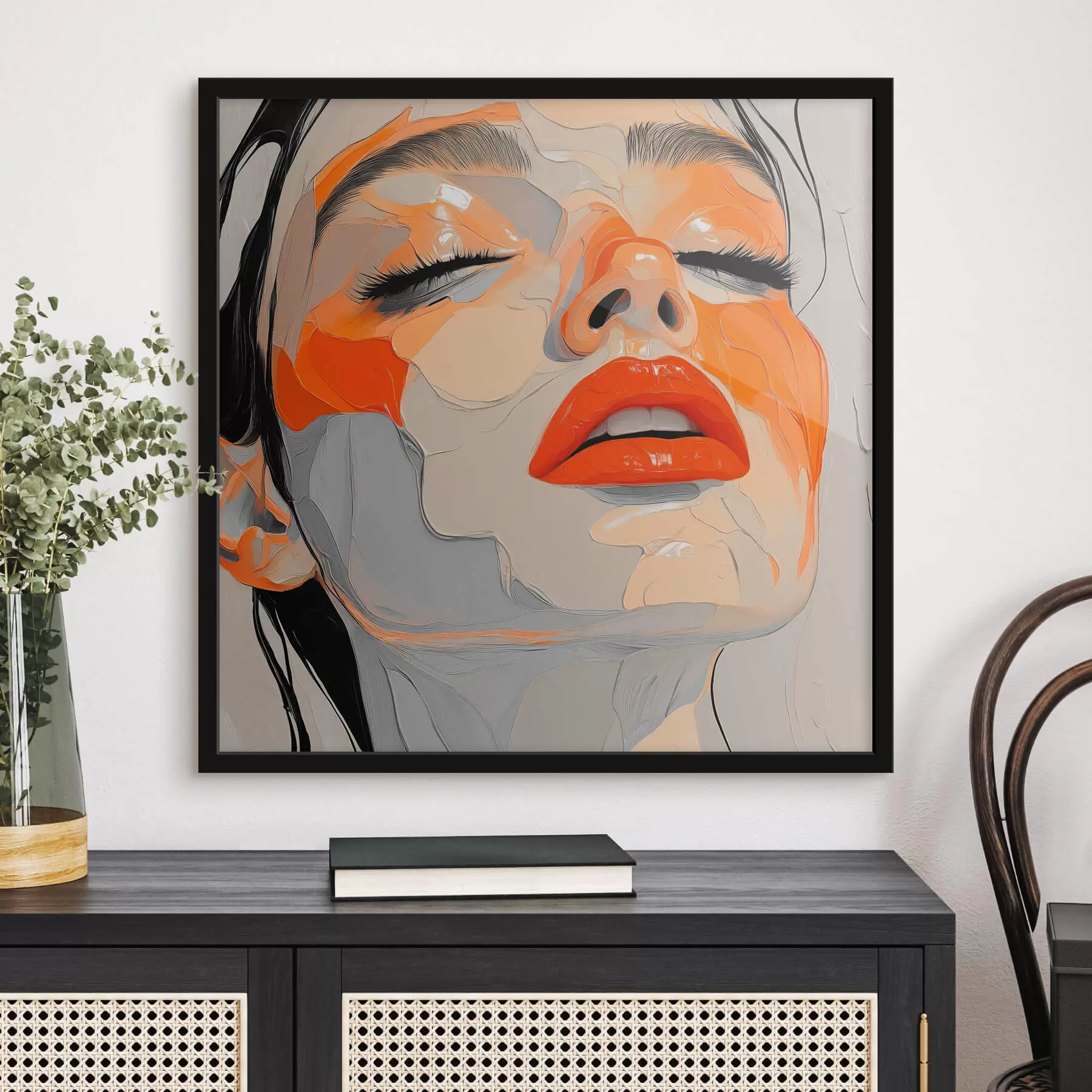 Papier peint Portrait d'une femme f43966