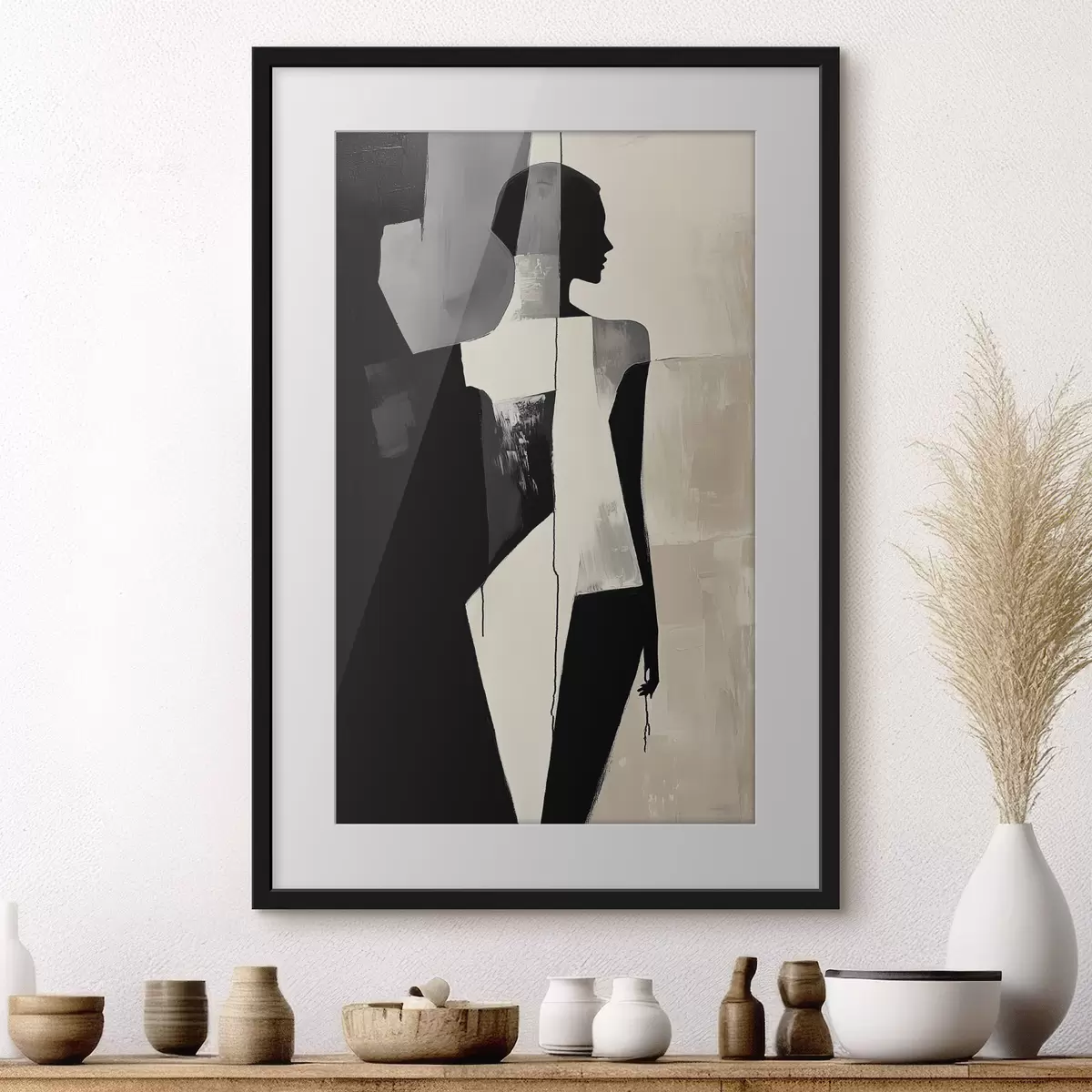 Poster Silhouette en aplats f43969
