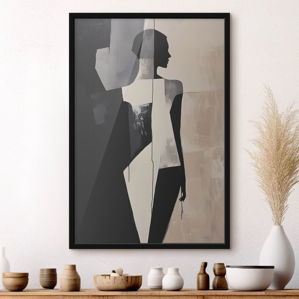Silhouette abstraite