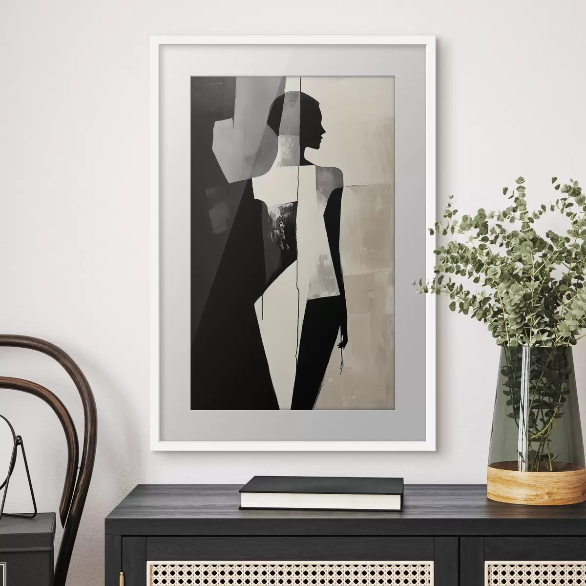 Poster Silhouette en aplats f43969