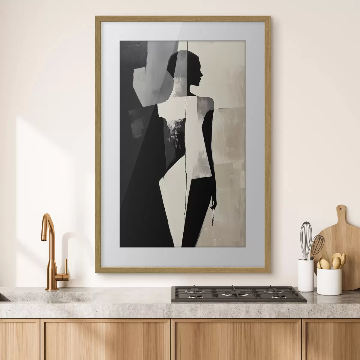 Poster Silhouette en aplats f43969