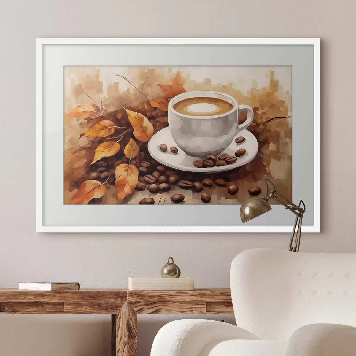 Poster Café d’automne f44116