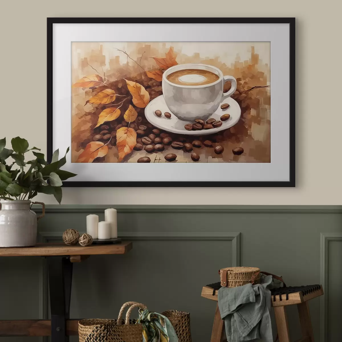 Poster Café d’automne f44116