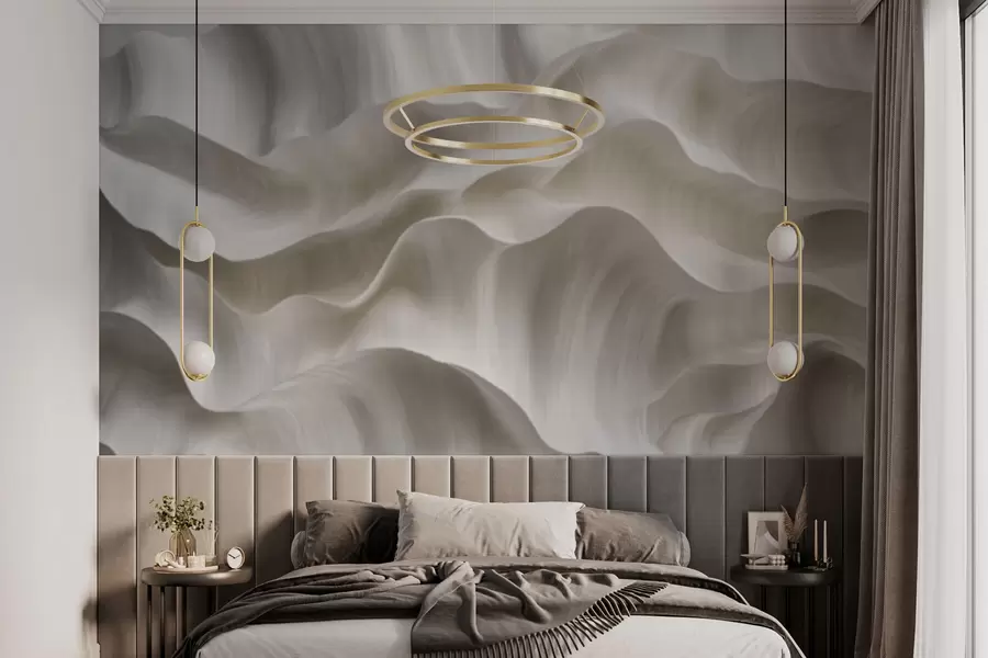 Papier peint Vagues abstraites w03750