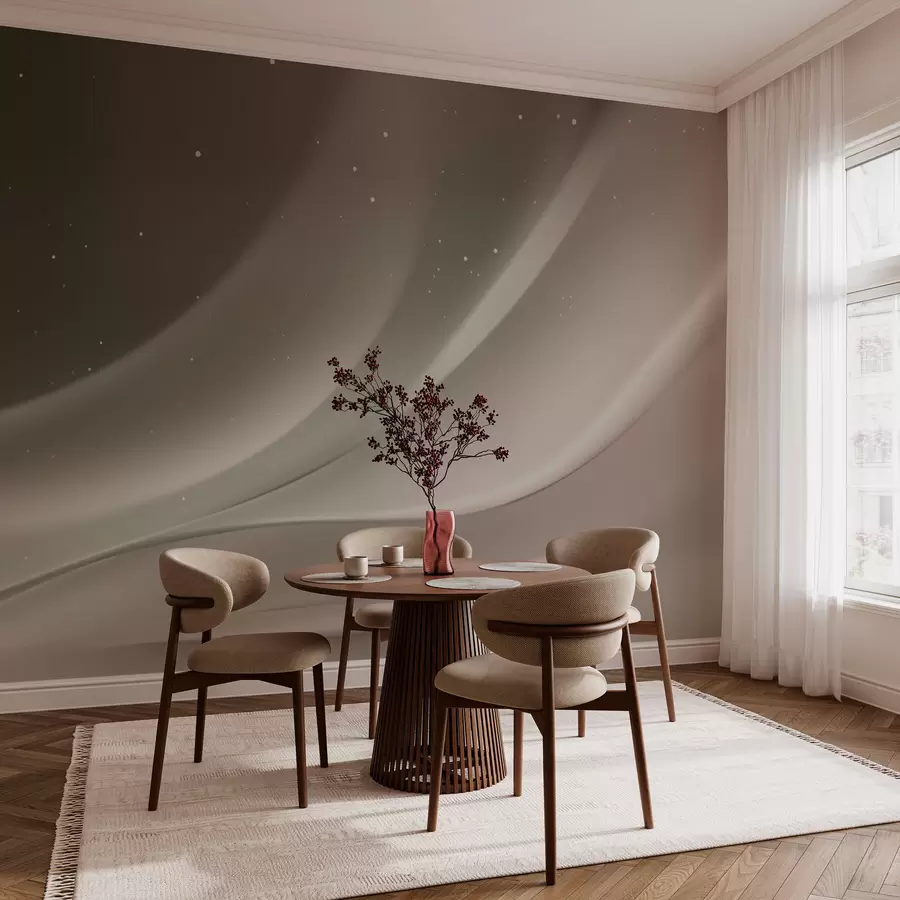 Papier peint Vagues abstraites Aurore w03751v1