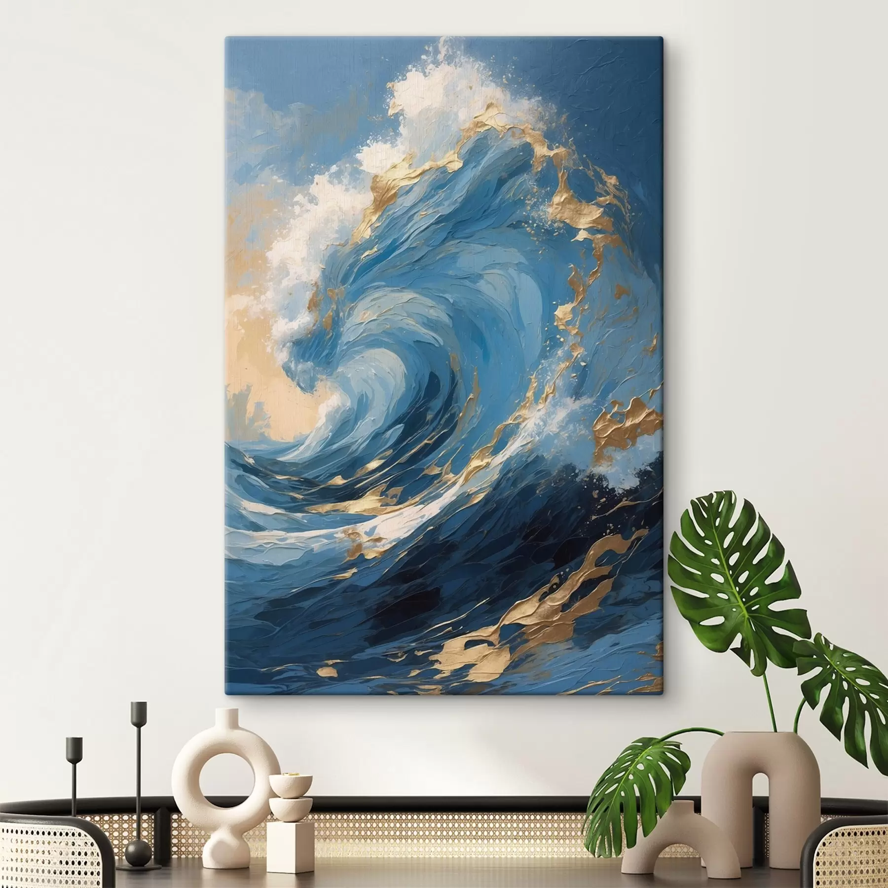 Papier peint Montée du tsunami s44084