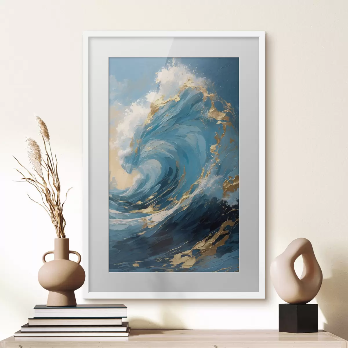 Poster Montée du tsunami f44084