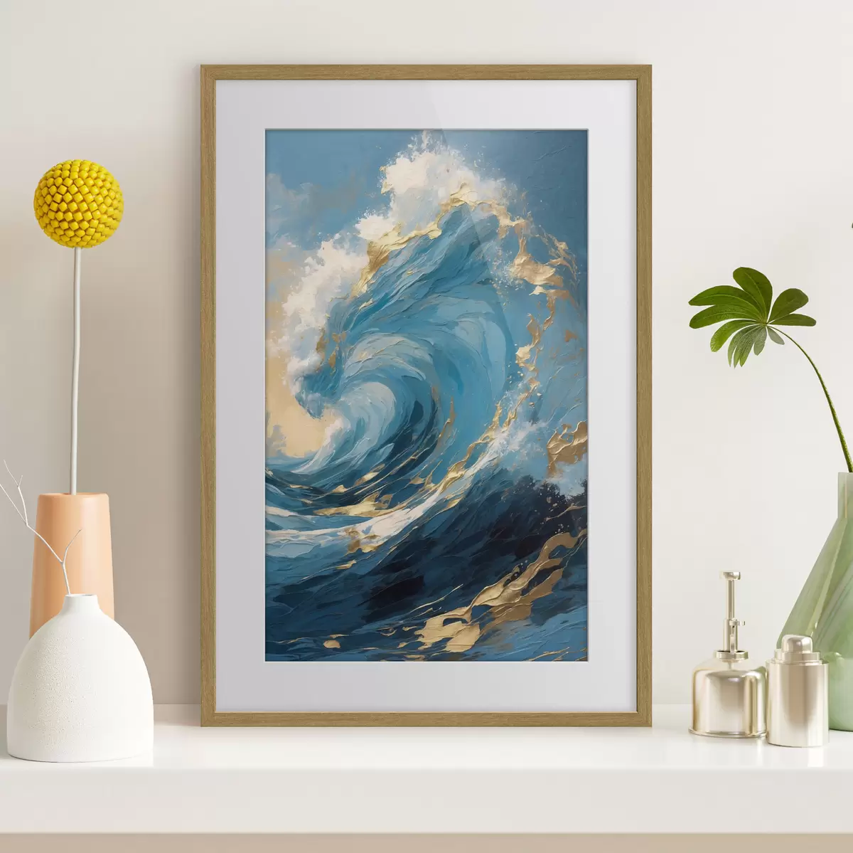 Poster Montée du tsunami f44084