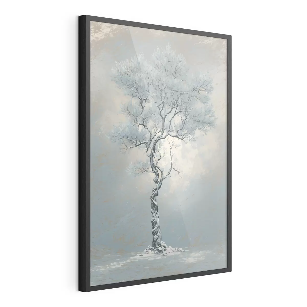 Poster Arbre gelé f44087