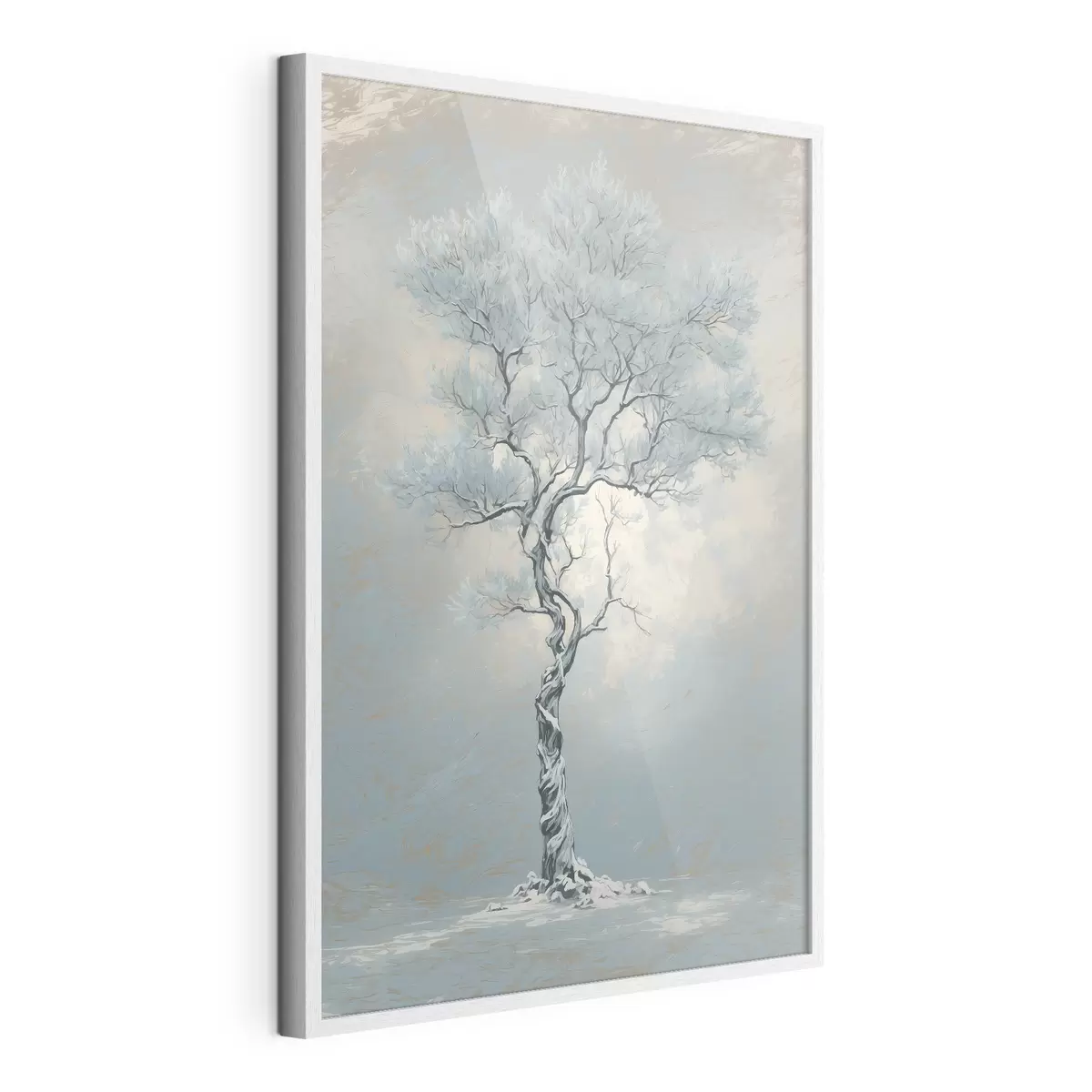Poster Arbre gelé f44087