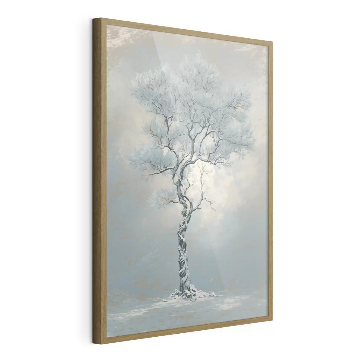 Poster Arbre gelé f44087