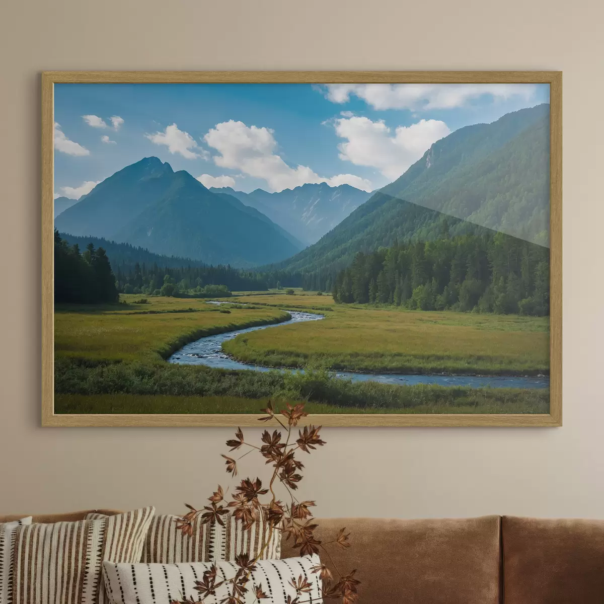 Poster Ruisseau de montagne f44099
