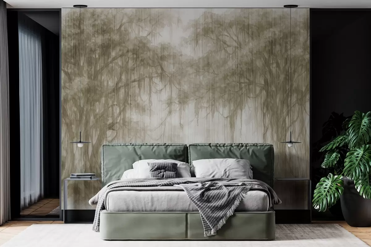 Papier peint Arbres abstraits w03819v1