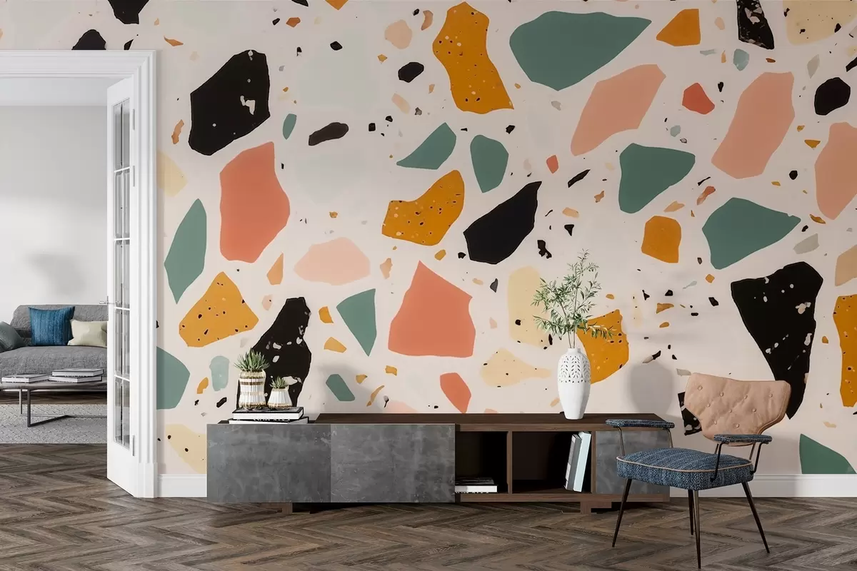 Papier peint Terrazzo w03836
