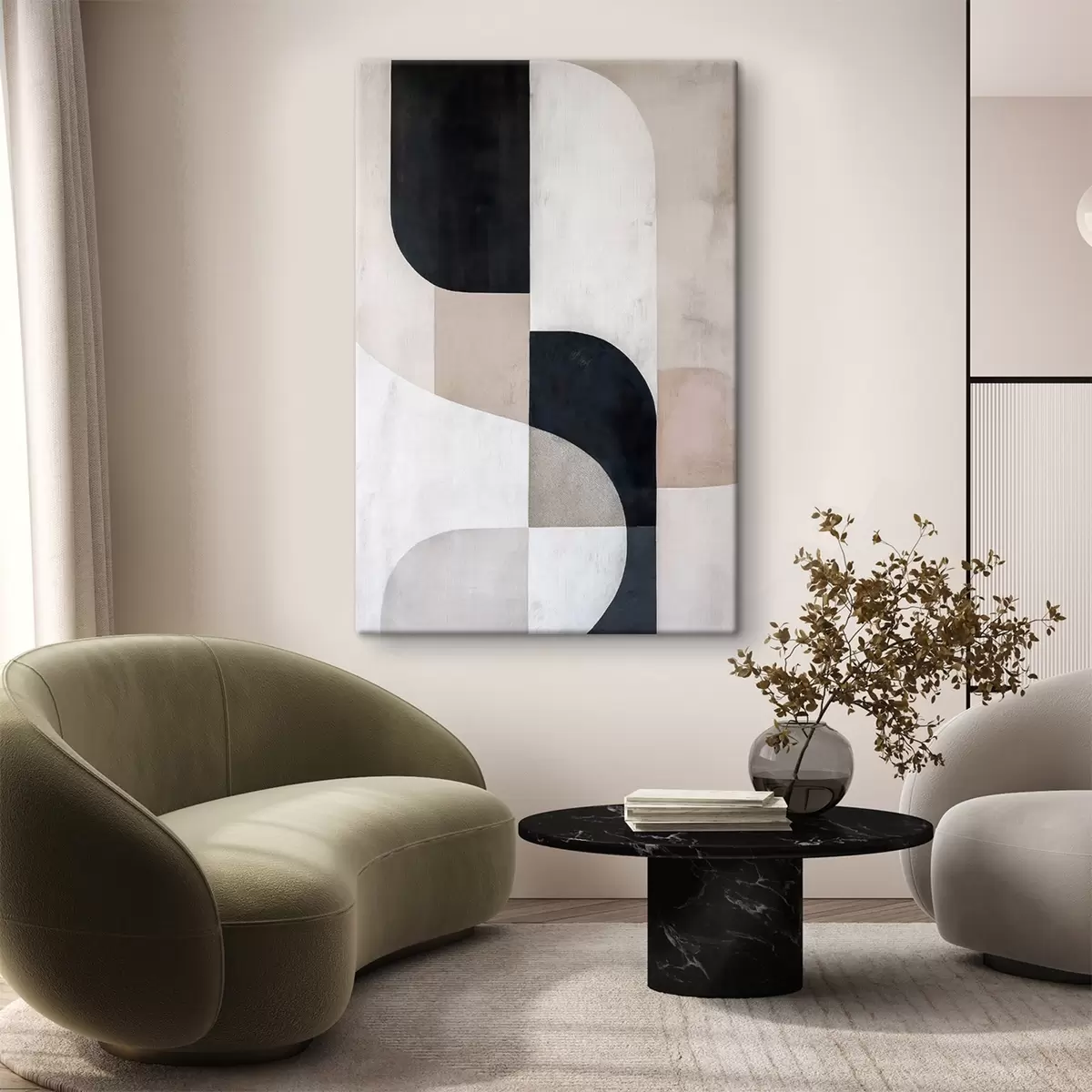 Tableau Le silence des formes s44187
