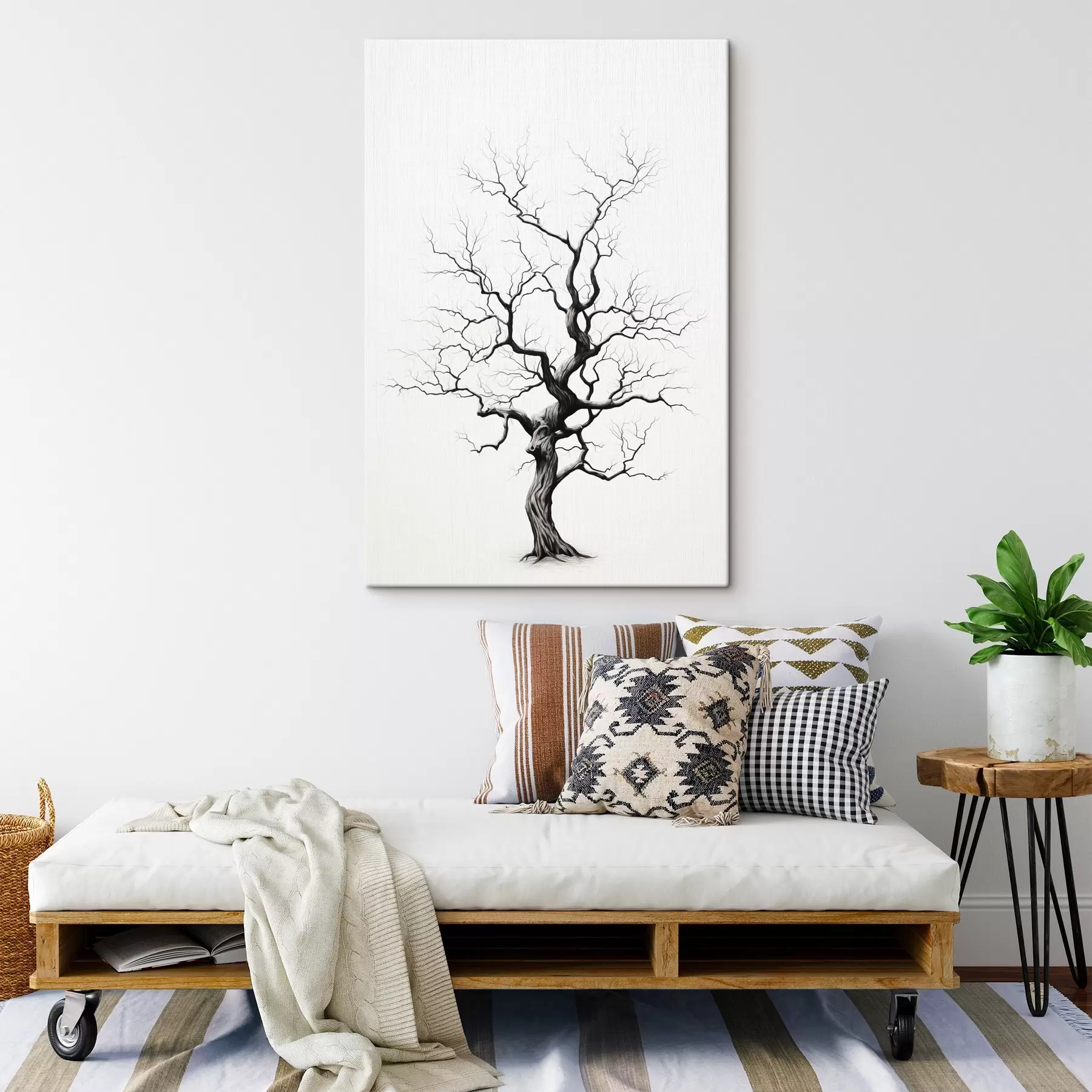 Tableau Les racines du silence s44196