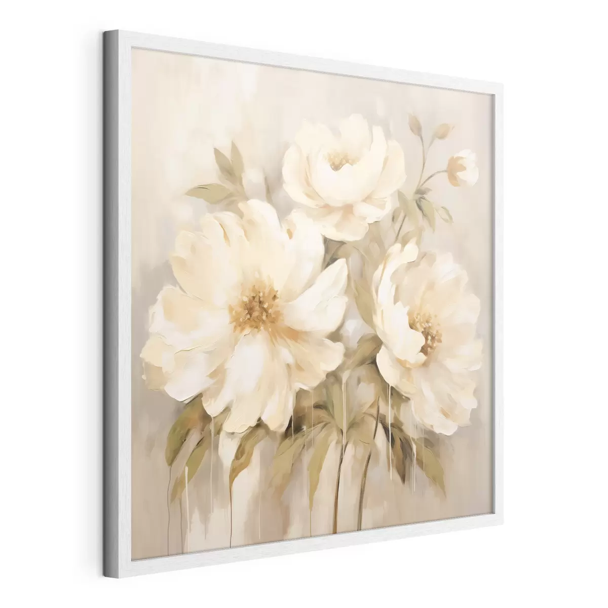 Poster Étreinte blanche f44043