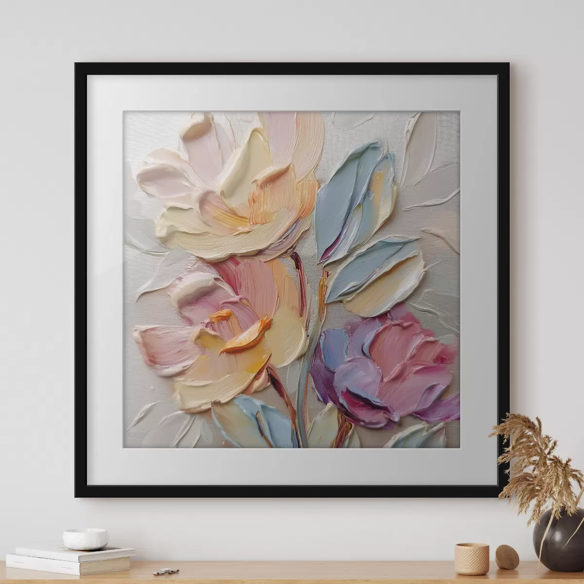 Poster Pétales en pastel f44240