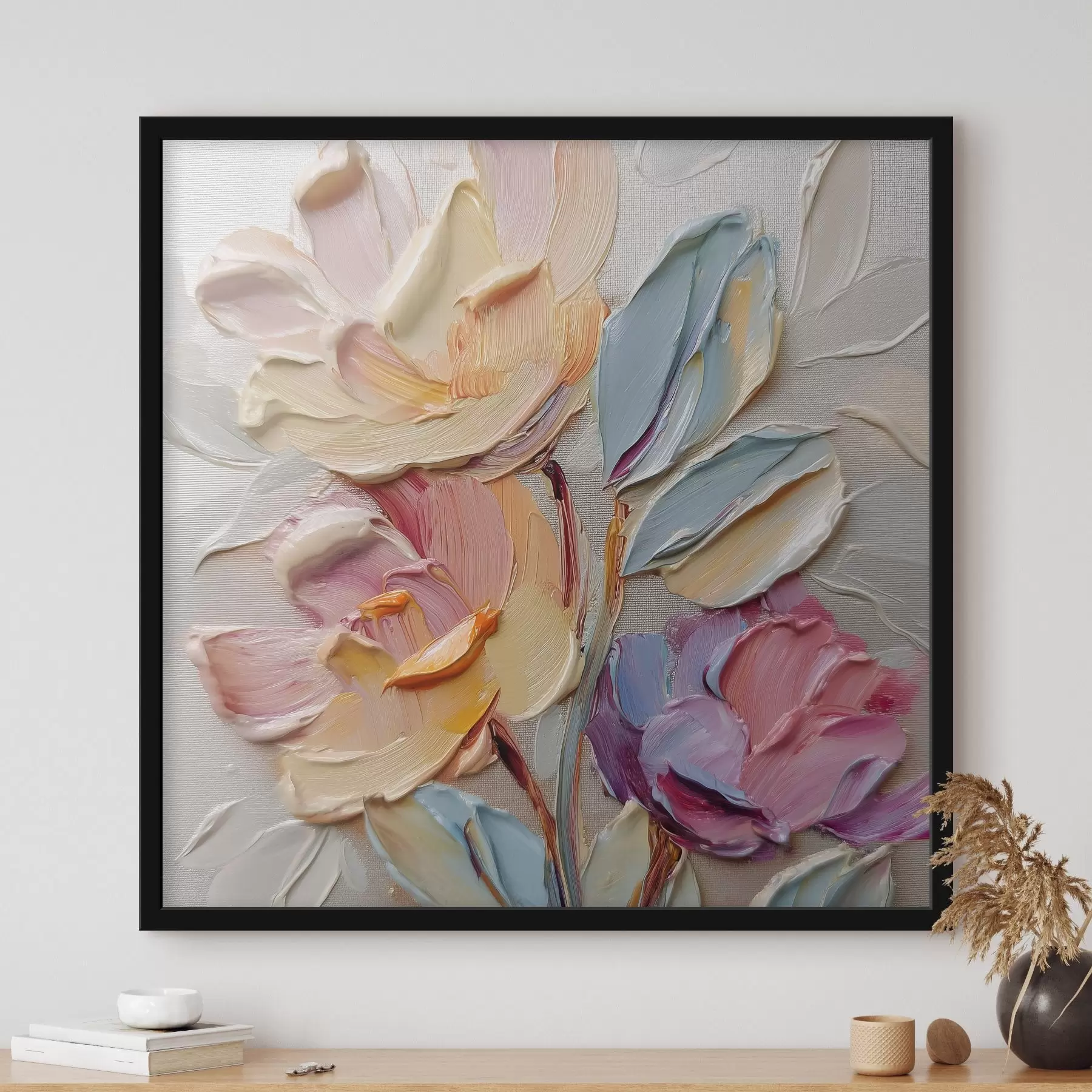 Papier peint Bouquet texturé f44240