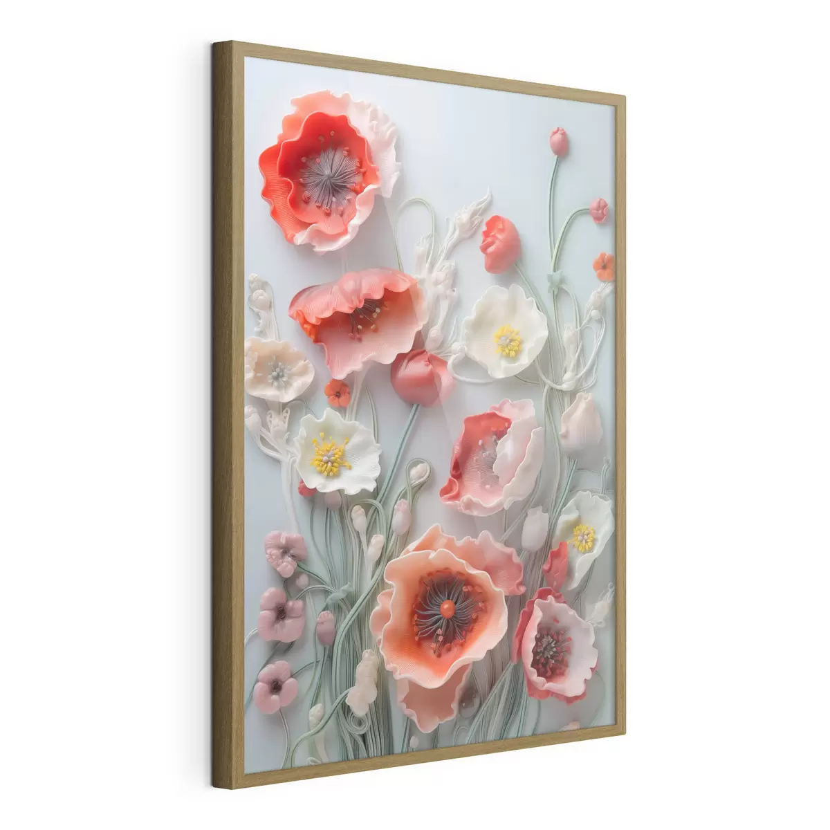 Poster Coquelicots des champs f44295