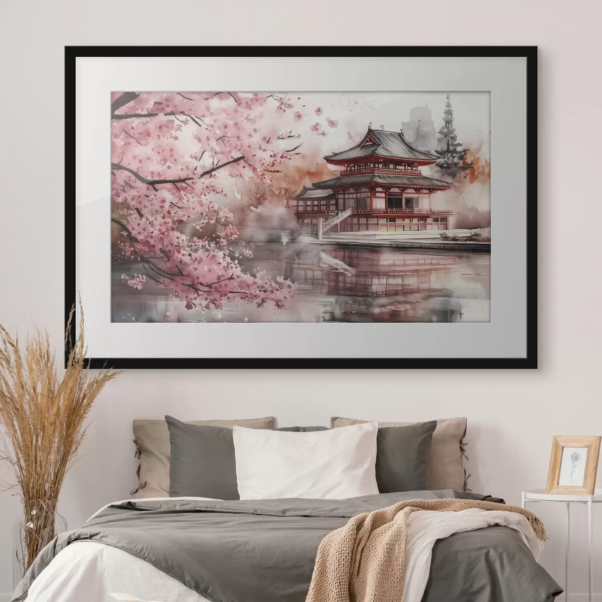 Poster Printemps à la pagode f44310