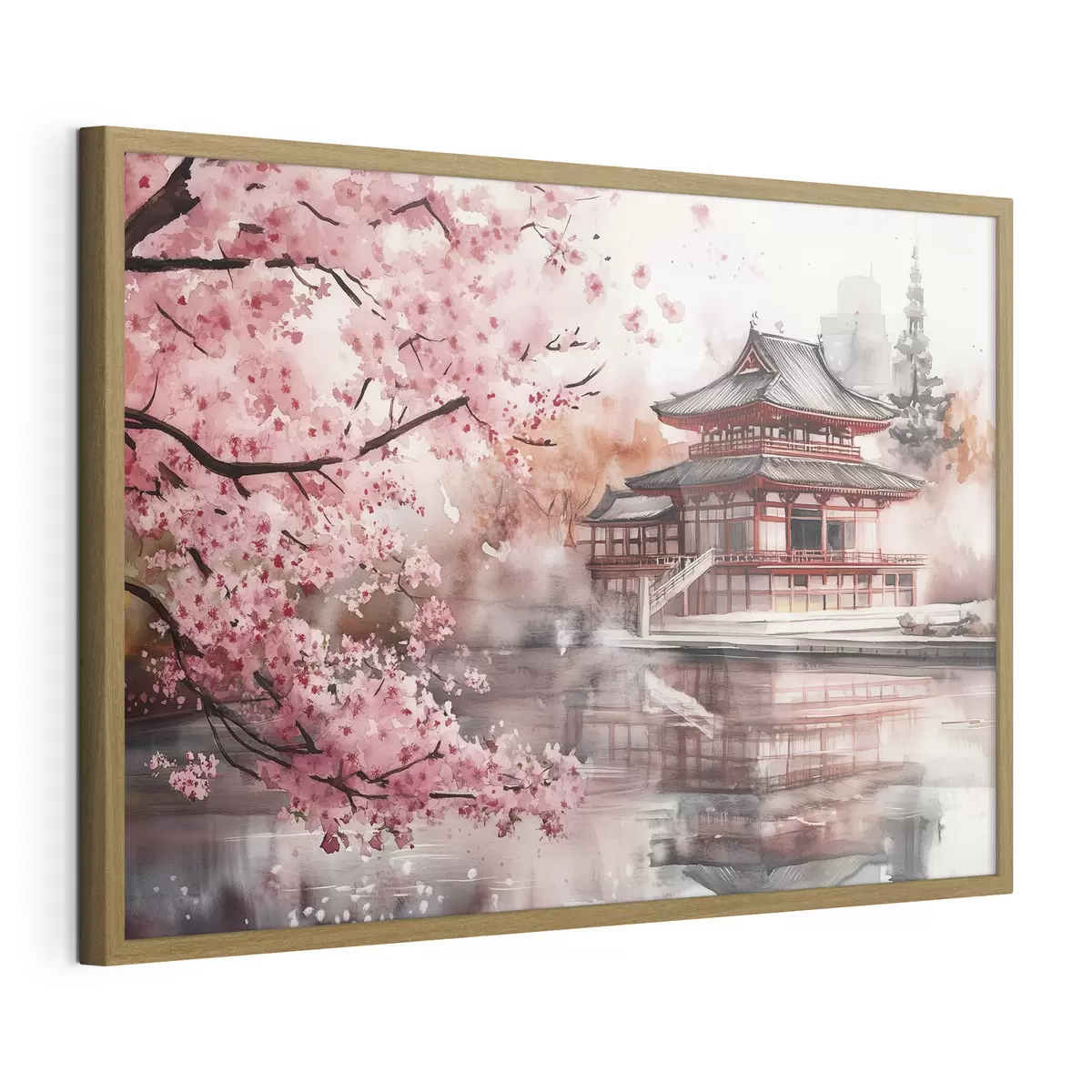 Poster Printemps à la pagode f44310