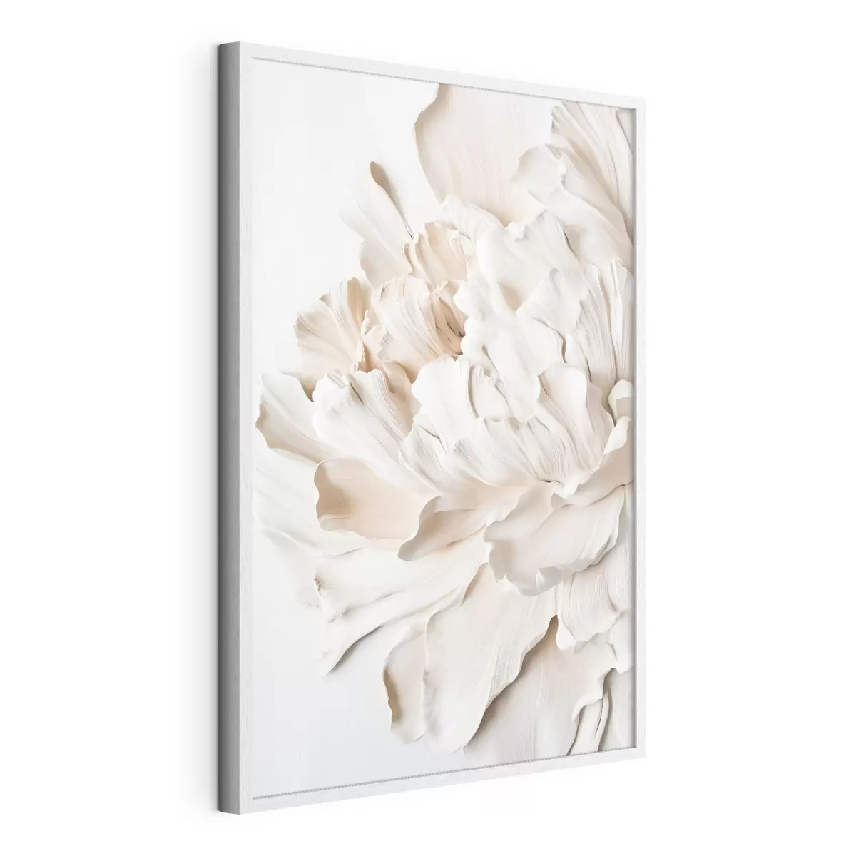 Poster Grande fleur beige f44316
