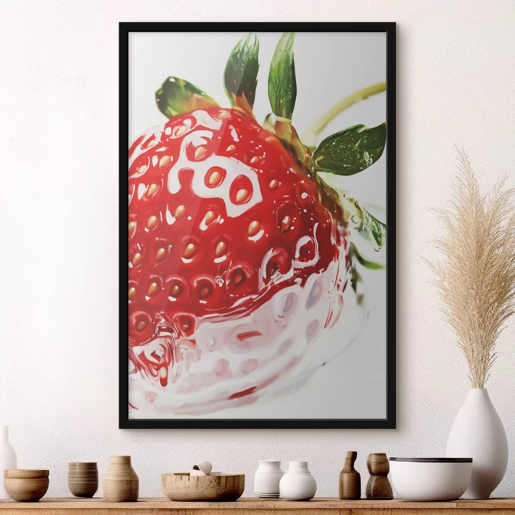 Tableau Grosses fraises f44320