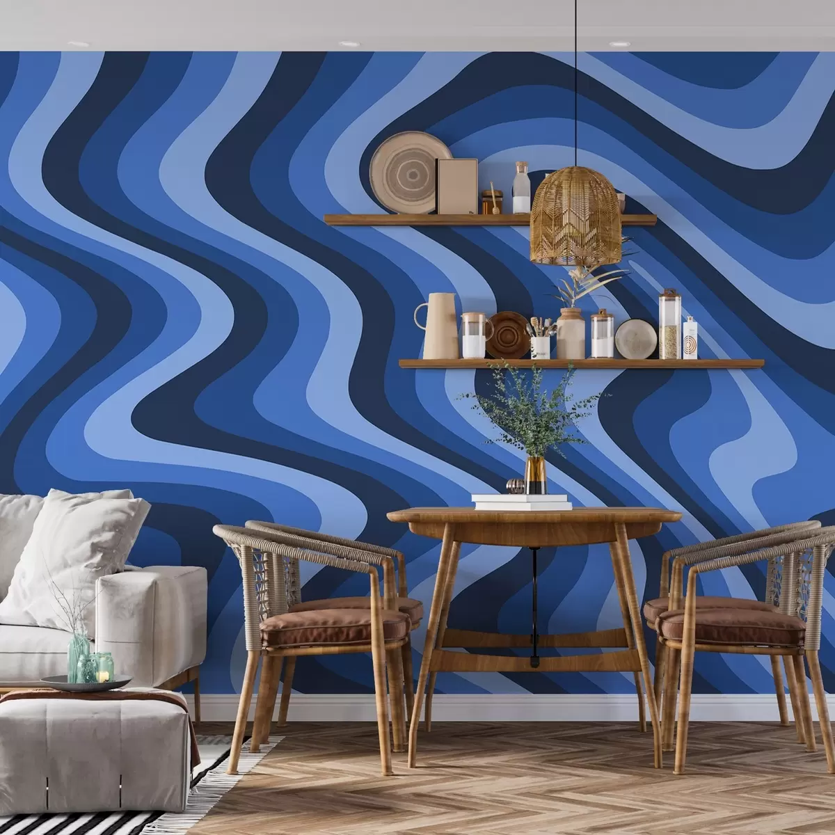 Papier peint Vagues magiques w03971v1