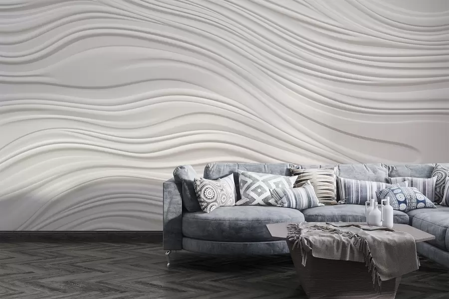 Papier peint Ondes volumétriques w03923