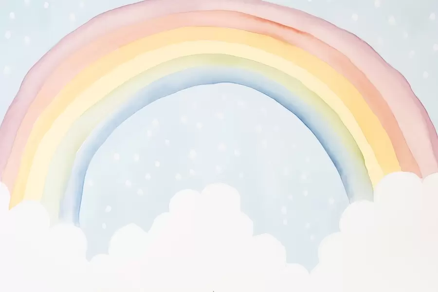 Papier peint Arc-en-ciel w03924