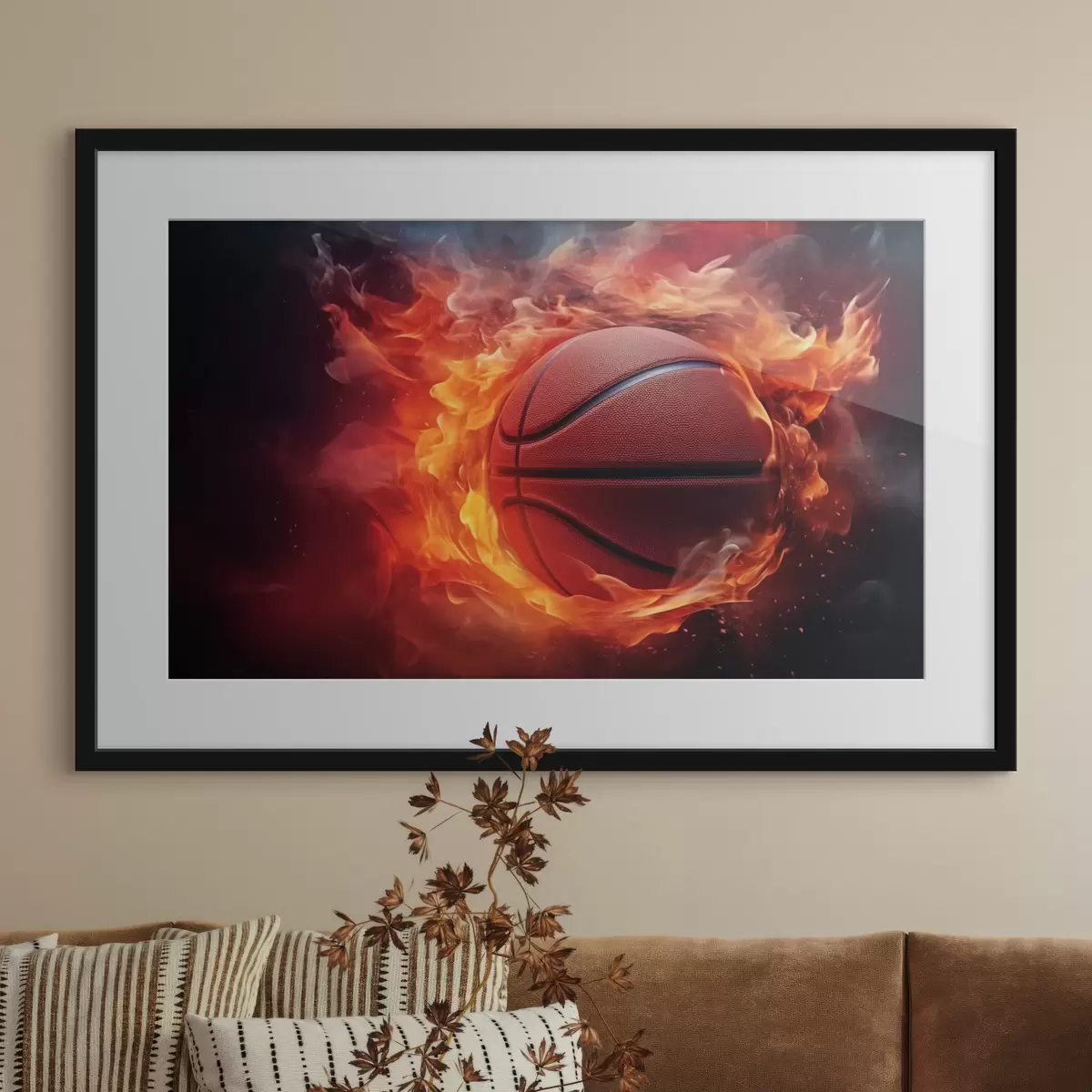 Poster Le feu du jeu f44272