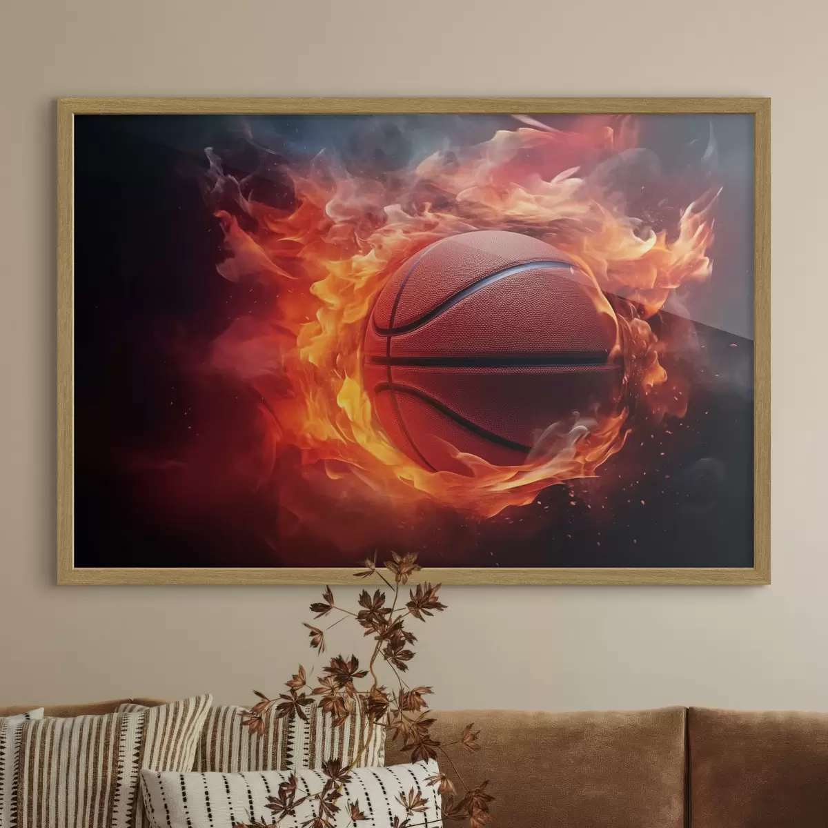 Poster Le feu du jeu f44272