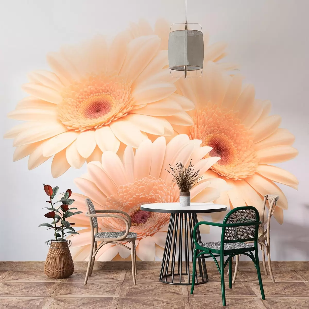 Papier peint Gerberas délicats w03929v1