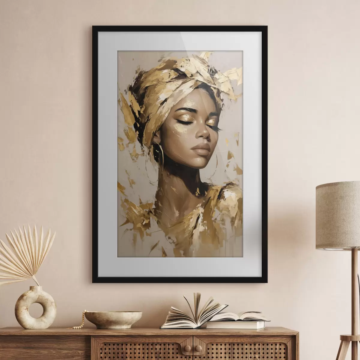 Poster Rêverie dorée f44368