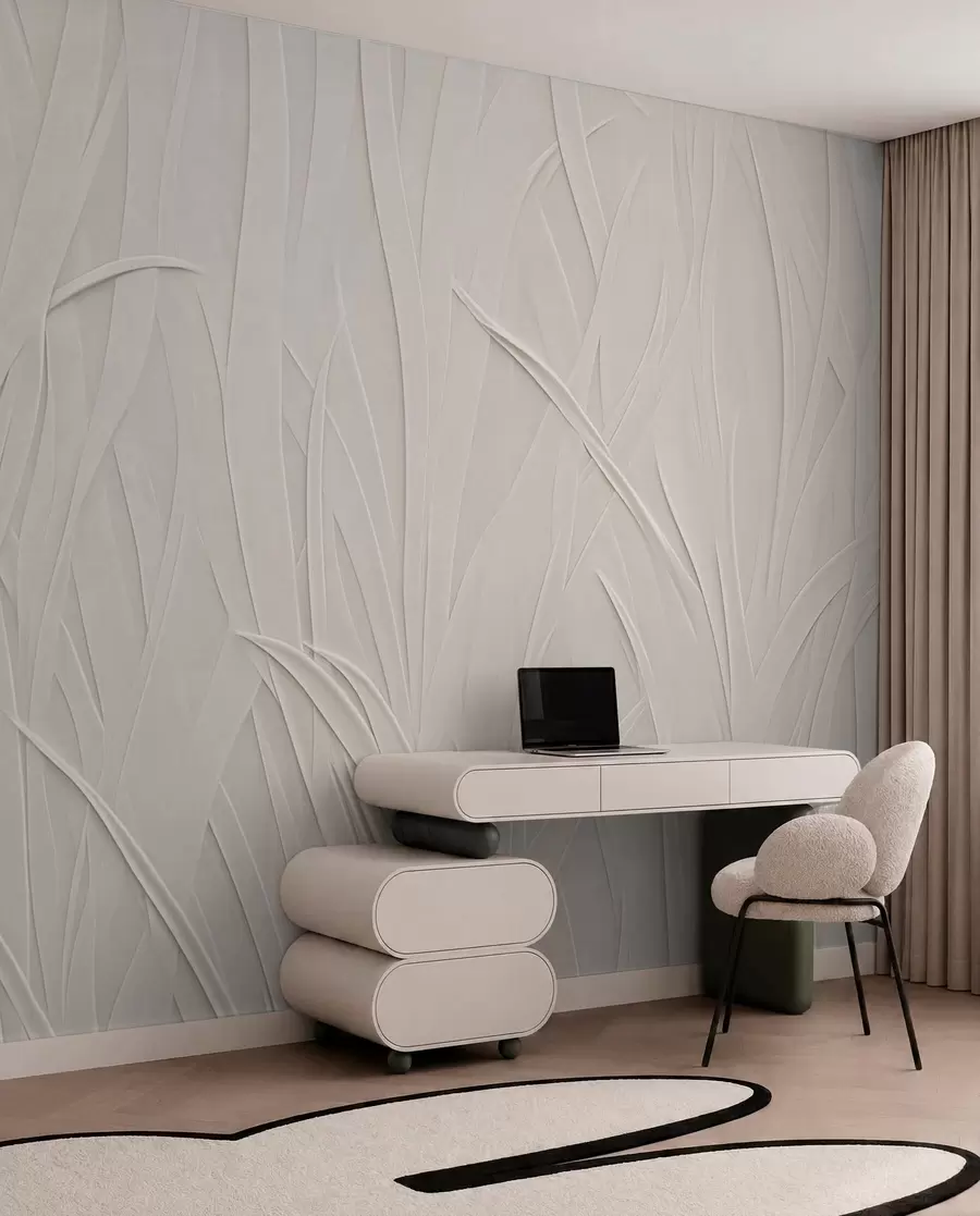 Papier peint Lignes courbes w03985