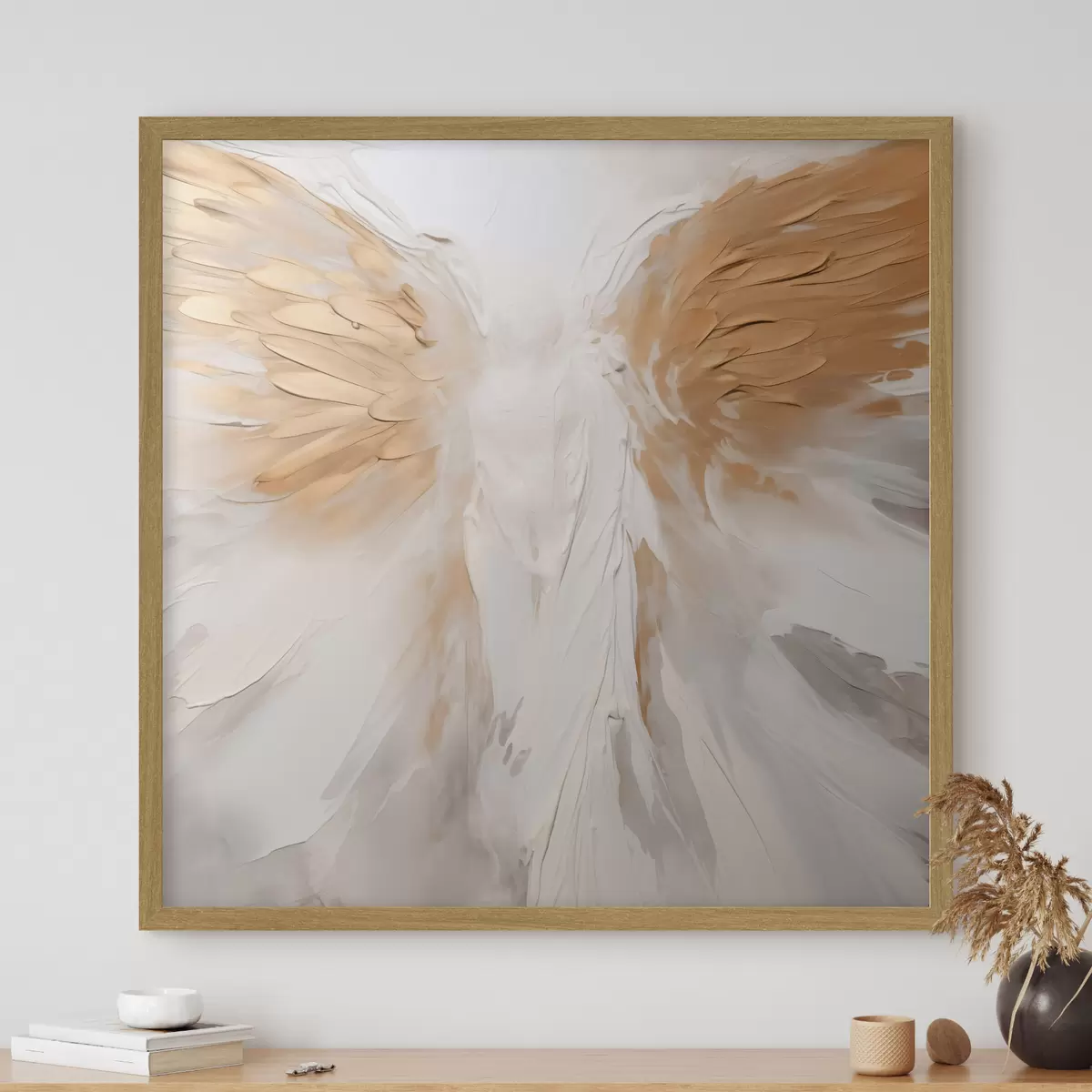 Poster Ailes d'ange abstraites f44425