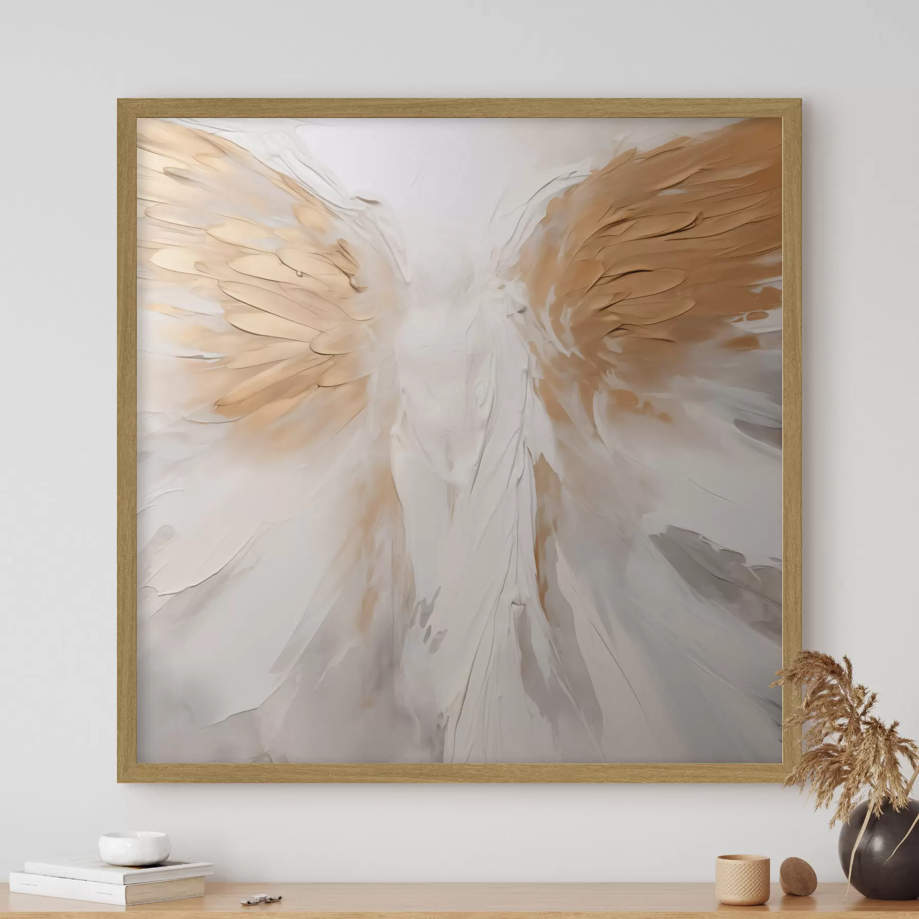 Papier peint Ailes d'ange abstraites f44425