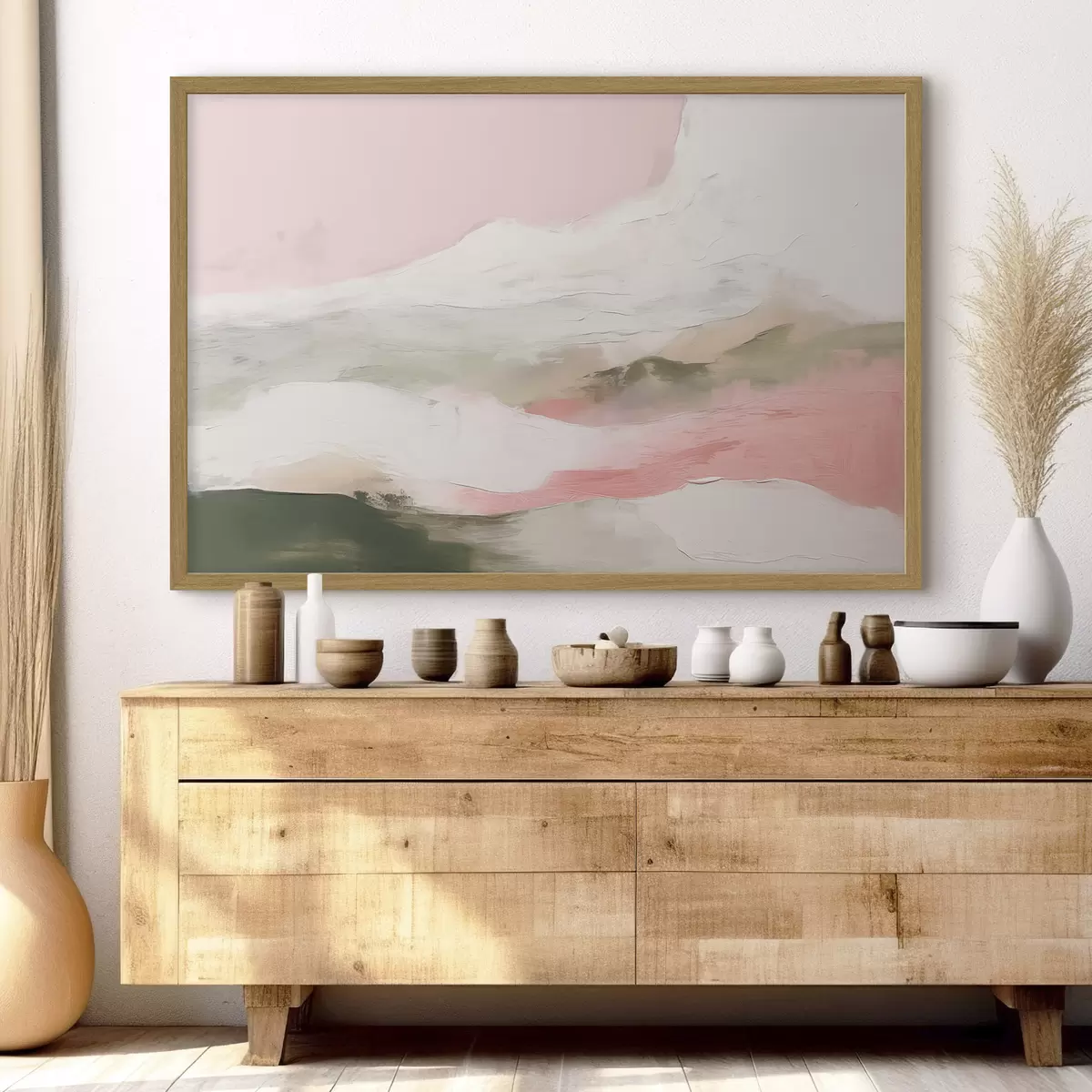 Poster Paysage abstrait f44426