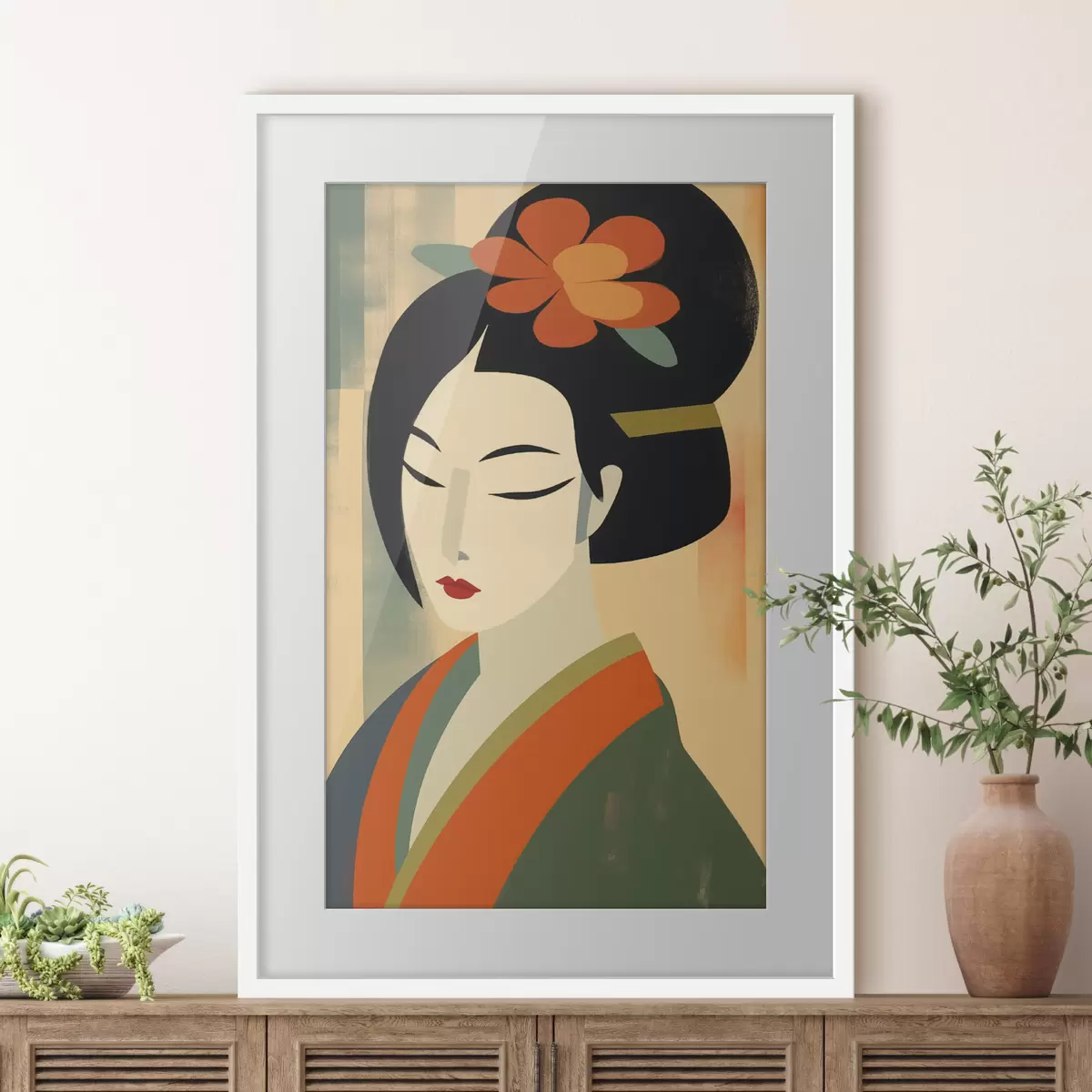 Poster Pensées en fleurs f44498