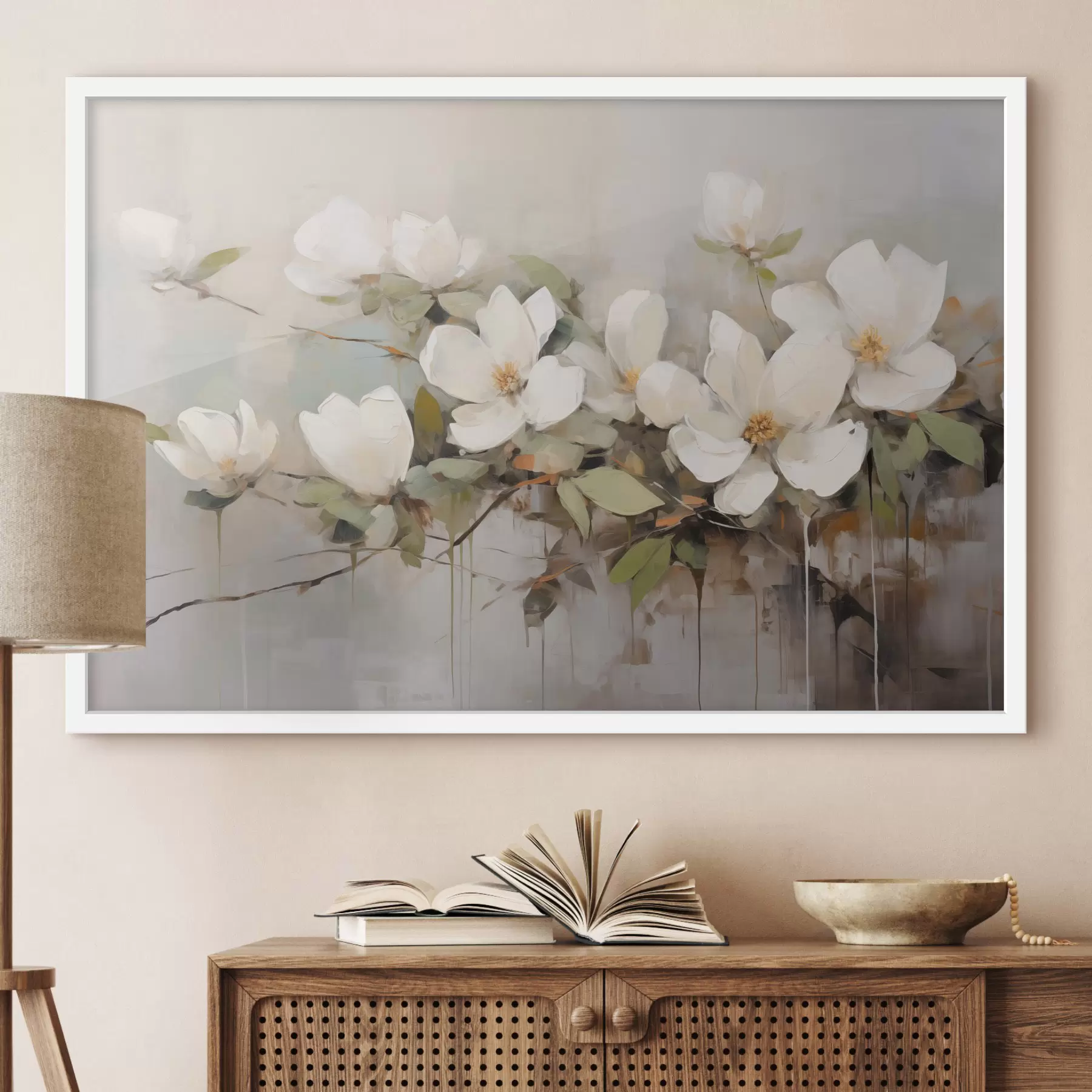 Papier peint Silence de magnolias f44404