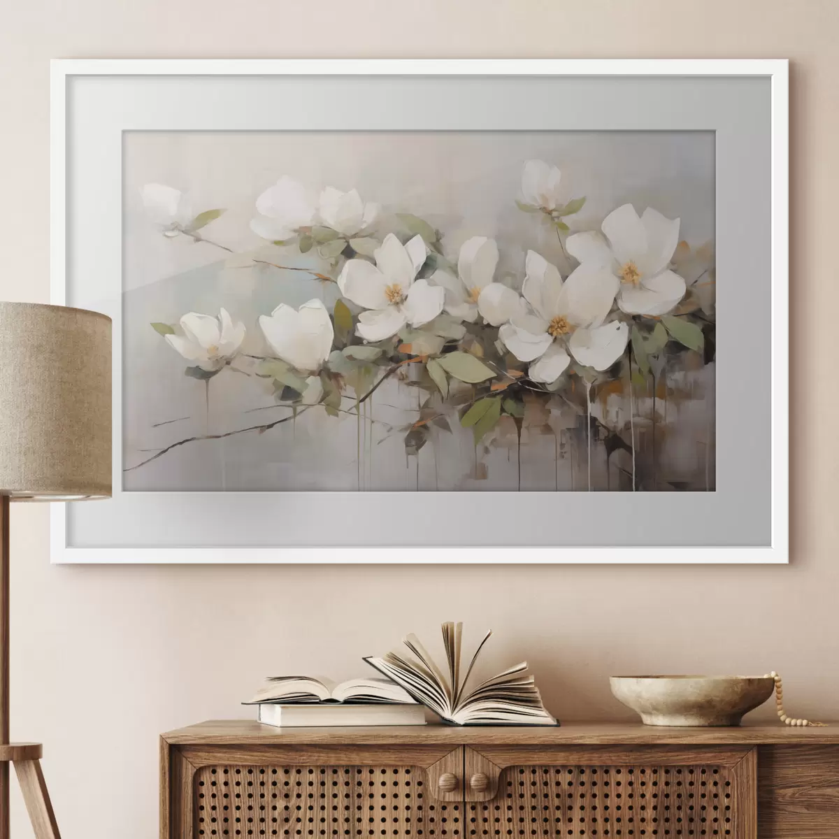Poster Silence de magnolias f44404