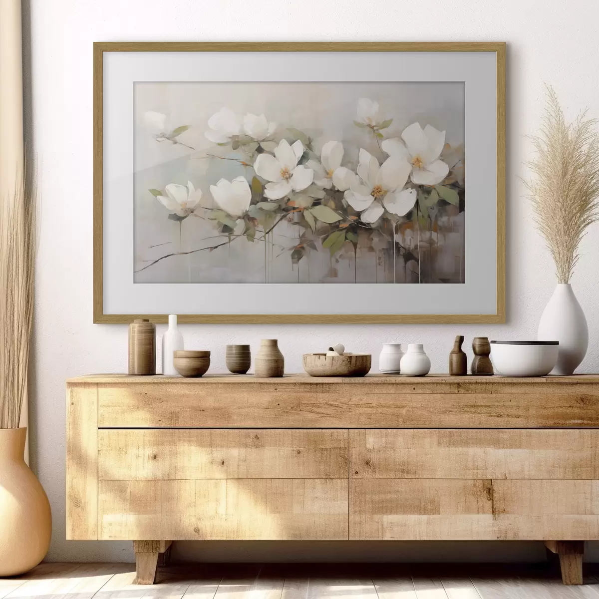 Poster Silence de magnolias f44404