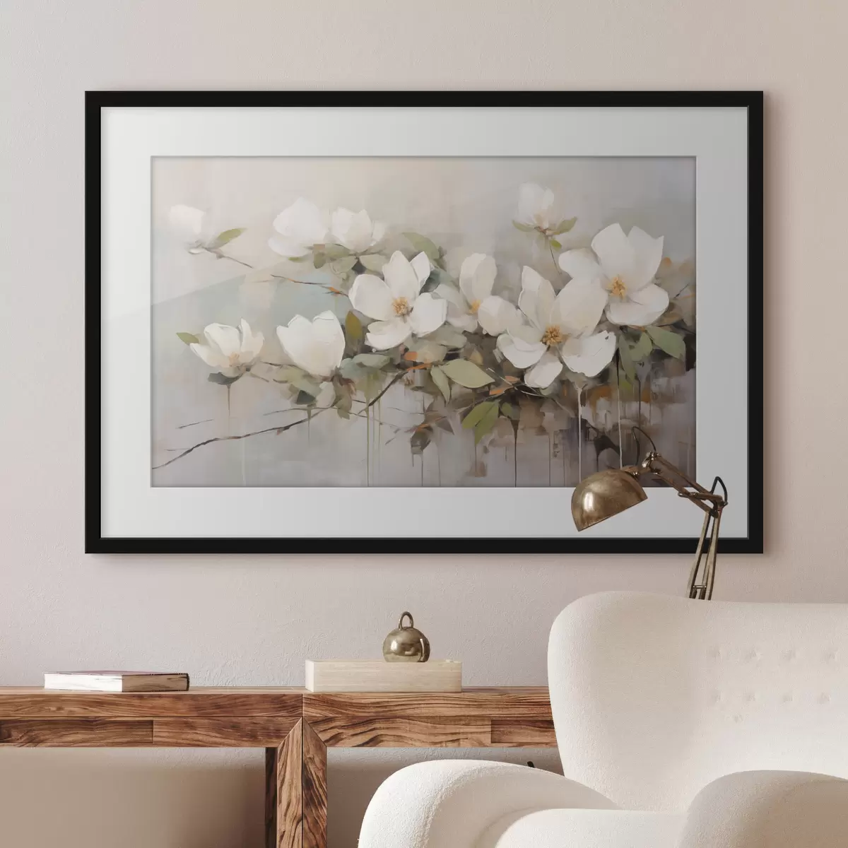 Poster Silence de magnolias f44404