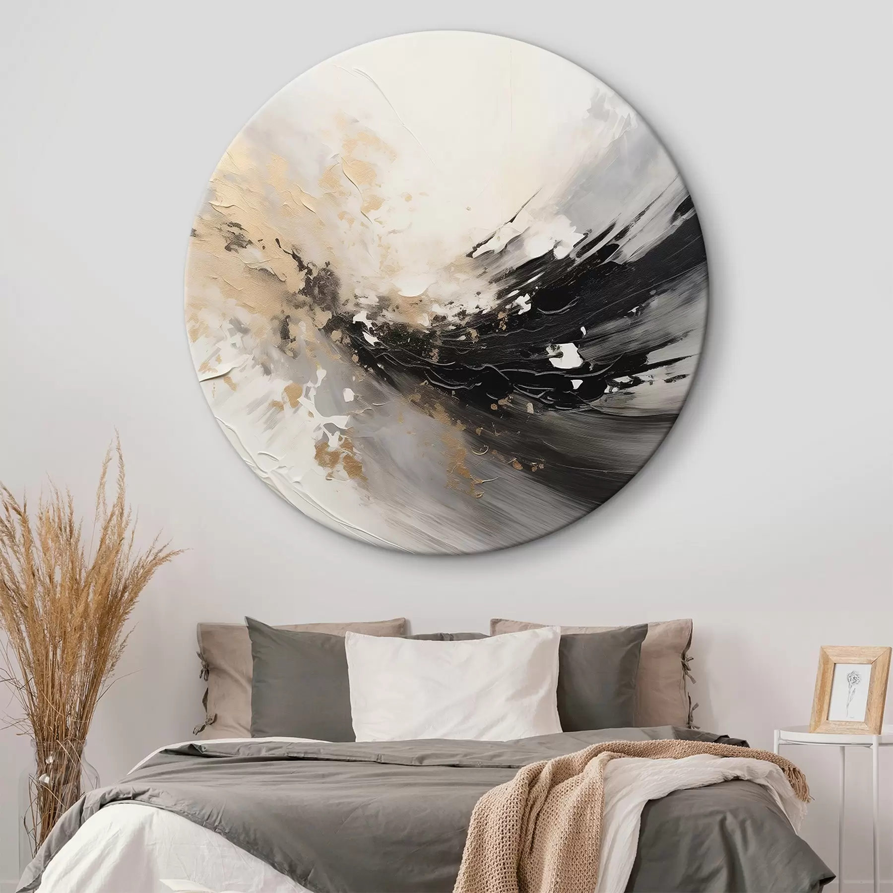 Tableau Composition abstraite, imitation de la peinture r44519