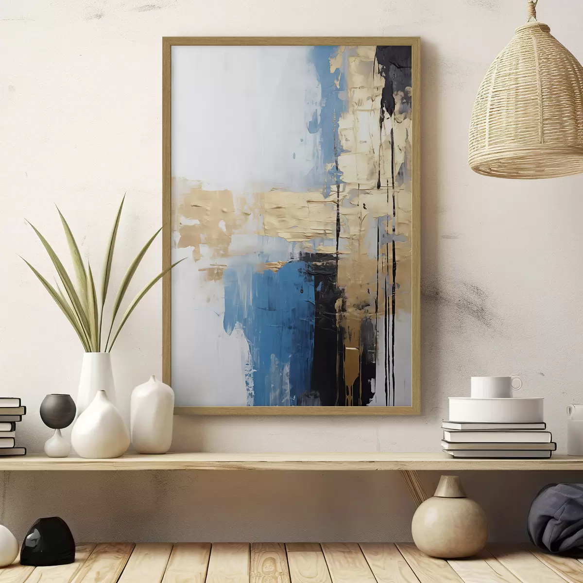 Poster Abstraction imitation de la peinture f44516