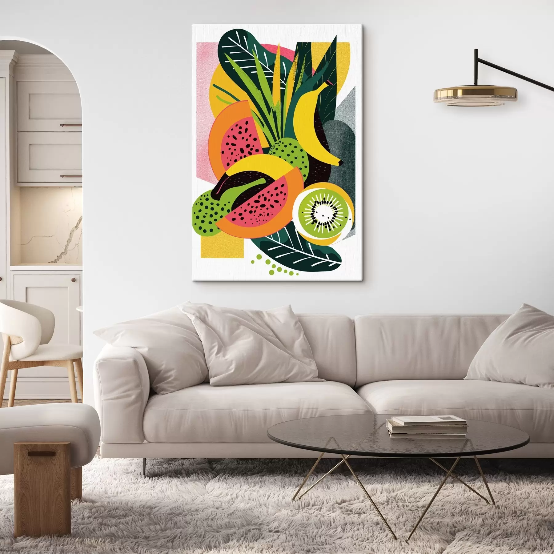 Tableau Mélange tropical s44543